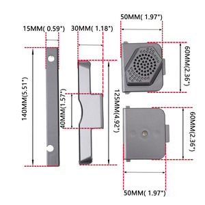 Support rotatif rabattable en alliage d'aluminium ABS pour écran tactile de navigation de commande centrale Tesla Model 3 Y - Product Image 3