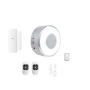 New Products Smart wifi Home Siren alarm system with doorbell by Smart life app