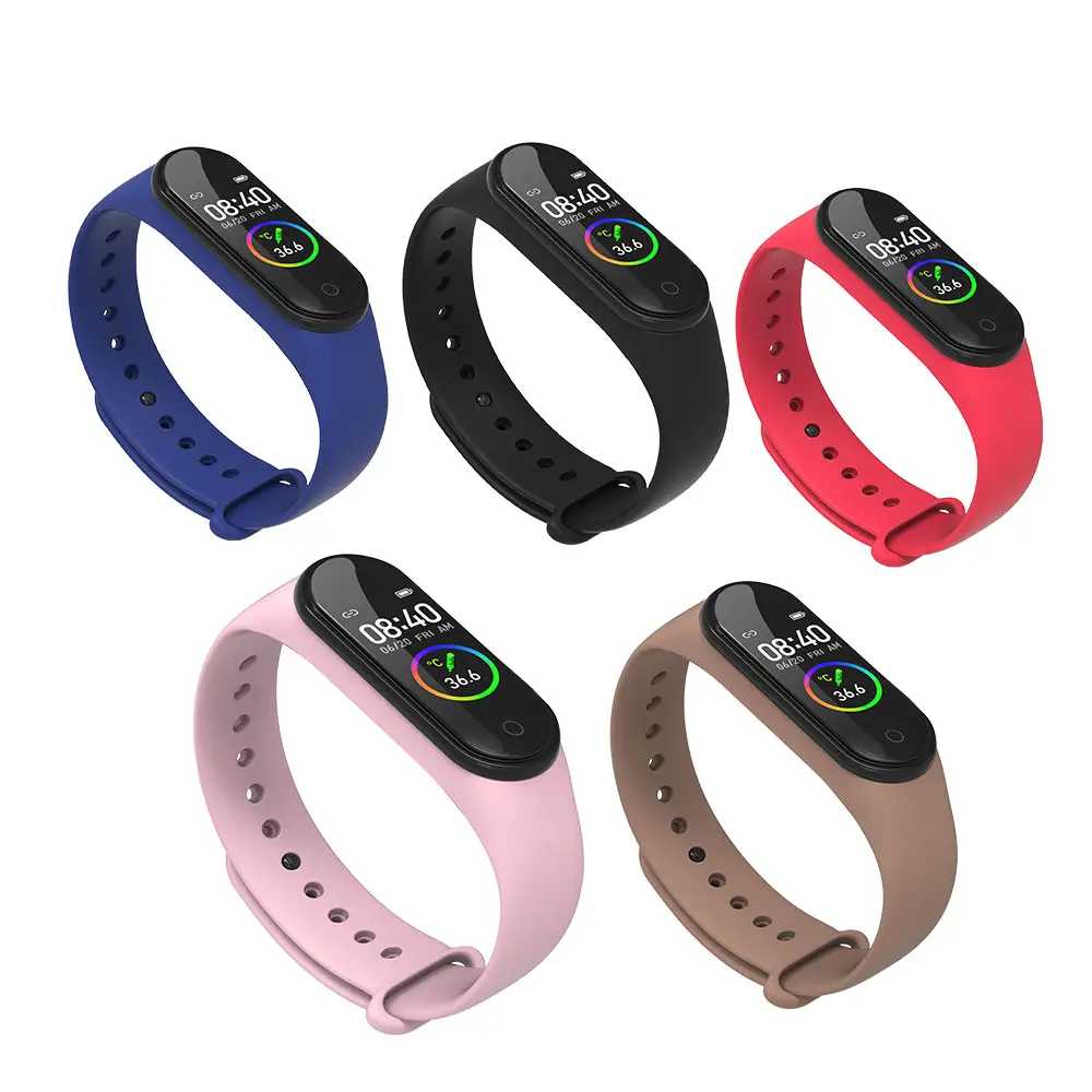 Watches manufactured original heart rate pressure oxygen temperature monitoring warning smart sport watches band bracelet