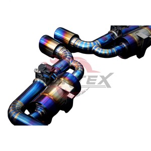 Sistema de Escape Vortex Titanium para Porsche 718 Boxster y Cayman 718 2.0T 2.5 Ti, Silenciador Valvetronic, Catback Deportivo de Alto Rendimiento TIG - Product Image 2
