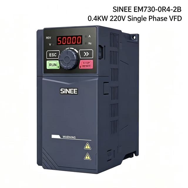 SINEE EM730-0R4-2B 0.4KW 220V Single Phase VFD Variable Frequency Drive For Constant Pressure Water Pump CE OEM