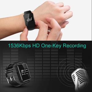 Grabadoras de audio digitales V81 Reloj de pulsera Pulsera 1536Kpbs Grabación Dictáfono Batería de larga duración Grabadora de sonido Reproductor de MP3 - Product Image 2