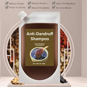 Etiqueta privada 100% Champú de Medicina China sin sulfato natural vegano Anti caída <span class=keywords><strong>del</strong></span> <span class=keywords><strong>cabello</strong></span> con aceite de argán - Product Image 1