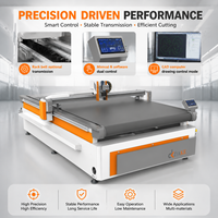 Máquina de Corte de Cuero Automática de Venta Directa de Fábrica Industrial, Máquina de Corte con Cuchilla Vibratoria CNC para Defectos
