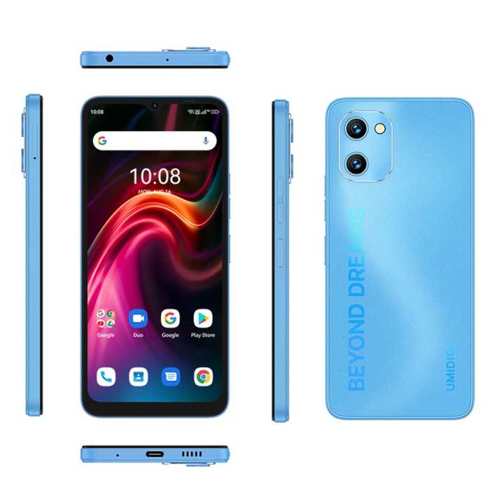 UMIDIGI G1 Max HD Camera Phone - 50MP, 6GB+128GB, Android 12 