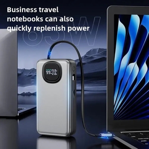 พาวเวอร์แบงค์แบบกำหนดเอง 20000mAh 65W PD ชาร์จเร็ว พร้อมหน้าจอดิจิตอล อุปกรณ์เสริมโทรศัพท์มือถือ ขายส่ง - Product Image 3