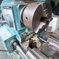 Tour horizontal de précision d'occasion à prix abordable 500*1500, manuel, à moteur, usage moyen