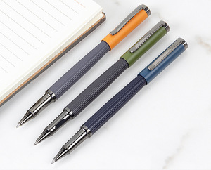 Bolígrafos de Lujo con Punta Giratoria de Metal, Diseño 2024, 0.7 mm, Regalo Corporativo de Oficina, Logotipo Personalizado, para Hombre - Product Image 2