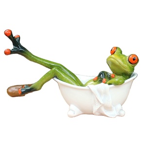 <span class=keywords><strong>อาบ</strong></span>น้ํากบตกแต่งเรซิ่นชีวิตที่บ้านที่ยอดเยี่ยมโต๊ะของขวัญพระศิลปะและงานฝีมือ - Product Image 1