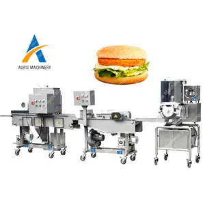 Commercial hamburger meat pie maker burger press patty making machine