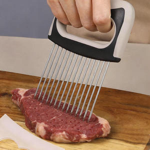 Utensili da Cucina: Supporto per Affettare Cipolle, Affettatrice per Limoni, Tritatutto Multiuso per Verdure, Strumento Ausiliario per Ammorbidire la Carne - Product Image 5