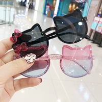 Children's Sunglasses Girls UV400 Cute Adorable Baby Little Girl's Soft-Leg Toddler Sunglasses
