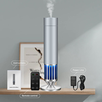150ml Soins de Santé Huiles Essentielles Aromathérapie Diffuseur 18W Nano Tall High Slim 8 Heures Haut-Parleur Musique Électrique Sans Eau pour