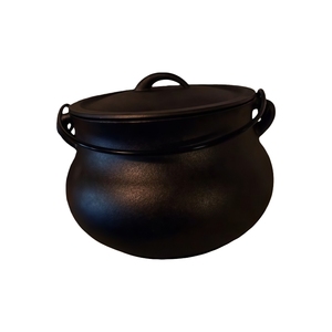 Pre-seasoned Cast Iron 6QT <strong>Large</strong> Cast Iron <strong>Cauldron</strong> Halloween TikTok Viral New - Product Image 3
