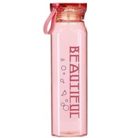 Vente en gros de 500ml verres en verre à motif de diamant avec logo personnalisé bouteille d'eau pour enfants gobelet transparent étanche cadeau de rentrée des classes