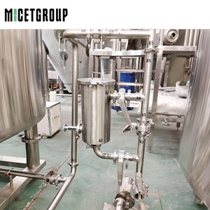 Équipement <span class=keywords><strong>de</strong></span> brassage <span class=keywords><strong>de</strong></span> <span class=keywords><strong>bière</strong></span> artisanal en acier inoxydable <span class=keywords><strong>de</strong></span> 1000 L avec pompe, réservoir sous pression, moteur et roulement - Product Image 5