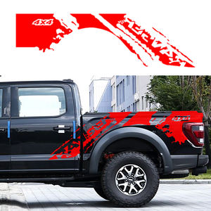 2 Calcomanías de Vinilo Impermeables <span class=keywords><strong>para</strong></span> Automóviles, Diseño Desgastado, <span class=keywords><strong>para</strong></span> Toyota Tundra 4x4, Camioneta Todoterreno, Adhesivo Lateral - Product Image 6