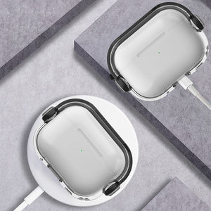 Housse de protection anti-perte pour <span class=keywords><strong>Airpods</strong></span> 3rd Generation Charging Case Pro 2 Clear Bulk Wholesale for Airpod Cases 2024 - Product Image 3