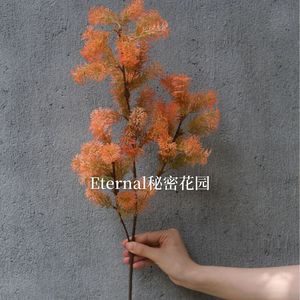หญ้ามูฮ์ลี่ประดิษฐ์สีม่วง ก้านเดี่ยว สำหรับตกแต่งงานแต่งงานและบ้าน - Product Image 5