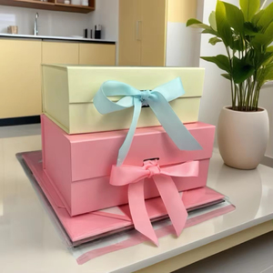 Wholesale Recyclable Embossed Paper Folders with Customizable Shapes Ribbon Accessories Glitter Finish for Candle Packaging - Product Image 2