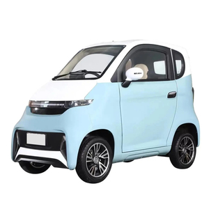 Hoogwaardige 45 km/u 4-wiel elektrische stadsauto, volledig afgesloten, automatische versnellingsbak, lederen stoelen, linker RWD-EEC COC gecertificeerd, 50 kW - Product Image 2
