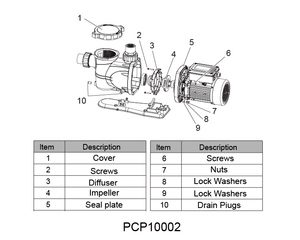 Pompe de <span class=keywords><strong>piscine</strong></span> électrique haute pression à vitesse variable avec minuterie pour la filtration de la circulation de l'eau - Product Image 6