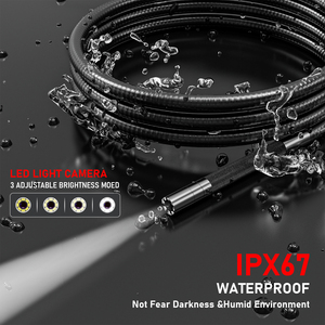 Caméra <span class=keywords><strong>d</strong></span>'inspection numérique LAFOCH U400, endoscope, <span class=keywords><strong>d</strong></span>étecteur, explorateur, outils <span class=keywords><strong>de</strong></span> réparation automobile, caméra articulée pour inspection <span class=keywords><strong>de</strong></span> canalisations - Product Image 6