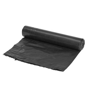 CFC Recyclable Heavy Duty Plastic Garbage General Packaging <b>Black</b> Trash Rubbish Bag - Product Image 5