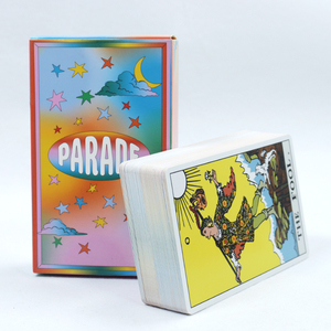 Carte de tarot classique personnalisée très vendue <span class=keywords><strong>Jeu</strong></span> de divination imprimé en usine Cartes de tarot avec guide pour femmes <span class=keywords><strong>Jeu</strong></span> - Product Image 2