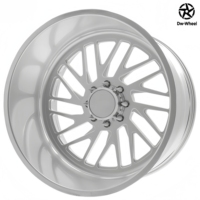 Jantes en alliage forgé DW à profil profond 20x14 22x12 24x14, jantes polies pour camions 8x6.5 8x170 8x180 pour Ford F150 F250 F350 F450