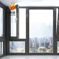 Ventana Abatible de PVC Blanca Personalizada al por Mayor con Doble Vidrio Templado y Herrajes Alemanes para Plan de Suministro a Distribuidores Globales