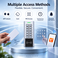 Clavier de contrôle d'accès WiFi RFID Secukey, application Tuya, contrôleur de porte intelligent, étanche IP67, cartes EM HID Mi-fare, PIN, 10000 utilisateurs