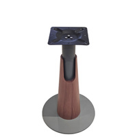 Precio de Fábrica al por Mayor, Patas de Mesa de Comedor y Sala de Estar de Acero Inoxidable con Acabado en Madera y Titanio, Diseño Moderno, Marca XDD