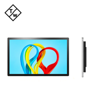TOPWILLING OEM Industrial Multi Touch Screen Monitores 21,5 "24" 27 "32" Monitor de montaje en pared AC 100-240V