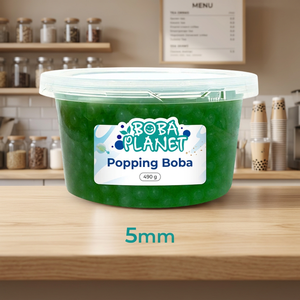 ไข่มุกสตรอว์เบอร์รีแบบแตกในปาก ขนาด 5 มม. บรรจุขวด 490 กรัม * 18 ถ้วย พร้อมรับประทาน อายุการเก็บรักษา 1 ปี - Product Image 3