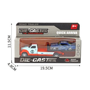 Gran oferta 1:64 Diecast Car Pull Back camión de <span class=keywords><strong>transporte</strong></span> de aleación con Mini rueda libre coche juguetes para niños - Product Image 6