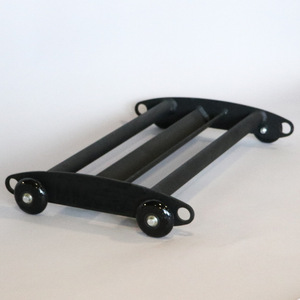 Rodillo <span class=keywords><strong>de</strong></span> Acero para Glúteos y Isquiotibiales, Equipo <span class=keywords><strong>de</strong></span> Ejercicio para Curl <span class=keywords><strong>de</strong></span> Piernas, Color Negro - Product Image 2