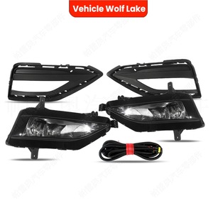 Conjunto Completo de Faros Antiniebla para Volkswagen Jetta con Carcasa y Arnés de Cableado para 2019-2020 Mk7 - Product Image 2