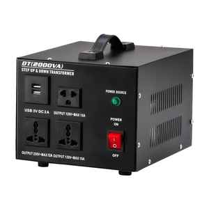 Convertisseur de tension monophasé personnalisé DT-2000W 110V vers 220V Transformateurs élévateurs de puissance élevée - Product Image 4
