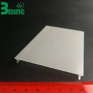 Tuỳ Chỉnh PC PMMA <span class=keywords><strong>Polycarbonate</strong></span> Đùn Ánh Sáng Trắng Khuếch Tán LED Tuyến Tính Đèn Shades Nhựa Bao Gồm - Product Image 2