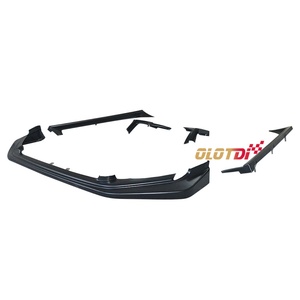 สปอยเลอร์กันชนหน้าทรง MUG แบบ ABS พร้อมสเกิร์ตข้าง ดิฟฟิวเซอร์หลัง สปลิตเตอร์ และคานาร์ด สำหรับ Honda Civic รุ่นที่ 11 FL5 Type R ปี 2022-2023 - Product Image 4