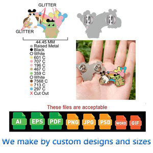 Pins de Solapa Personalizados de Metal con Esmalte Suave y Duro, Diseño de Rosa, Chapados en Oro y Plata, Colores Personalizados, Venta al Por Mayor - Product Image 5