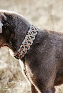 Personalizado ajustable macramé tejido a mano poliéster Paracord mascota perro Collar Correa conjunto seguridad fuerza perro plomo - Product Image 2