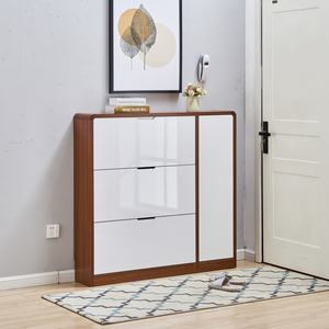 Meuble de rangement pour chaussures en bois, style moderne et simple, pour salon, armoire à chaussures - Product Image 6