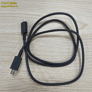 Cable de Datos Móvil USB C a C de 35W, Negro, TPE, 1m, para Acupuntor, iPhone 15, iPad Mini, Cargador para Equipo Médico - Product Image 1