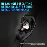 Système de monitoring intra-auriculaire sans fil stéréo GOOERAI LM600 UHF True Diversity, 10 récepteurs bodypack, écran TFT pour scène en direct