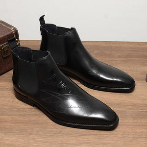 Zapatos de Cuero Calado - Zapatos Brogue de Plataforma para Hombre de Cuero Genuino con Suela Gruesa - Zapatos Casuales Transpirables para Hombre - Product Image 4