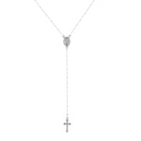 Mode européenne et américaine nouveau collier croix Madonna collier femmes mode pendentif gland collier