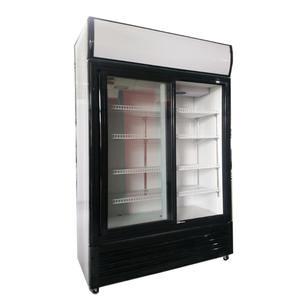 Pièces détachées pour réfrigérateur de présentation avec porte en verre et logo LED pour boissons énergisantes, utilisées en supermarché, pièces de rechange gratuites - Product Image 6