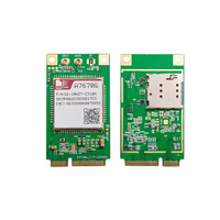 Module Mini PCIe 4G LTE Cat1 SIMCom BK-A7672E BK-A7672SA BK-A7672G BK-A7672G-DS avec UART USB et emplacement pour carte SIM/GNSS en option pour E/SA